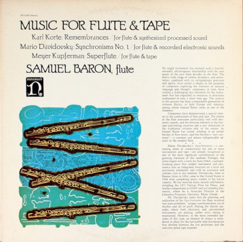 Music for Flute & Tape