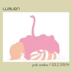 pink snake / GOLD SNEAK.
