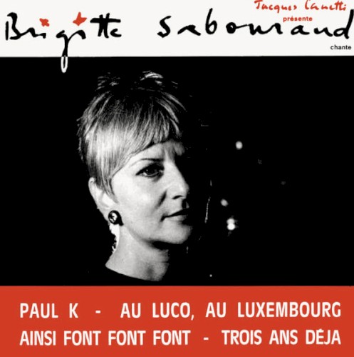 Brigitte Sabouraud chante