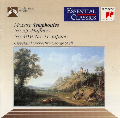 Symphonies no. 35 “Haffner”, no. 40, no. 41 “Jupiter”