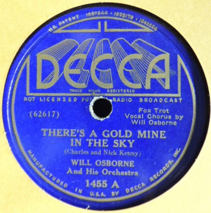There's a Gold Mine in the Sky / If I Can Count on You