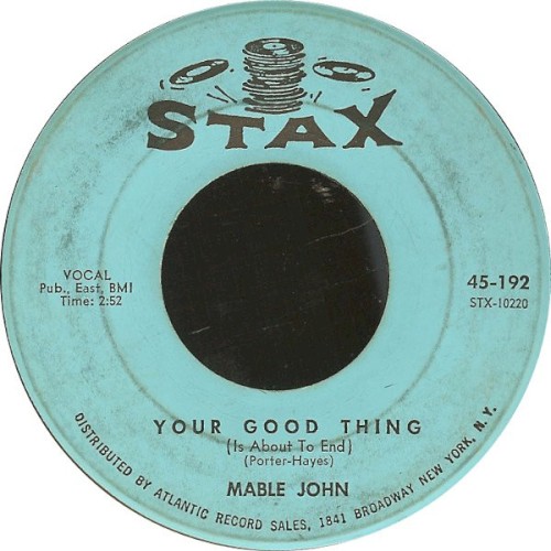 Your Good Thing (Is About to End)