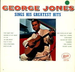 George Jones Sings His Greatest Hits