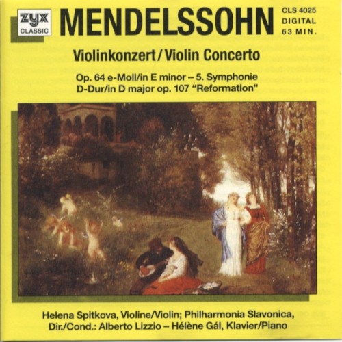 Violinkonzert e-Moll, op. 64 / 5. Symphonie d-Moll, op. 107 "Reformation"