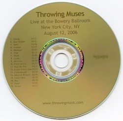 2006-08-12: Bowery Ballroom, New York, NY, USA