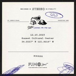 Live at the Sunset Cultural Center, Carmel-by-the-Sea, CA 12/15/2023 (Solo Show)
