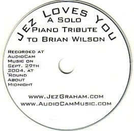 Jez Loves You: A Solo Piano Tribute to Brian Wilson