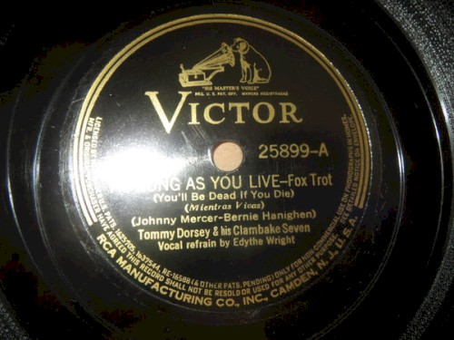 As Long as You Live / A‐Tisket A‐Tasket