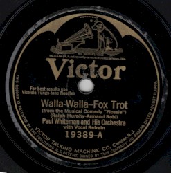 Walla-Walla / Dixie's Favorite Son