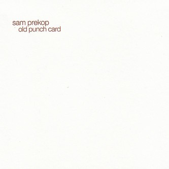 Old Punch Card