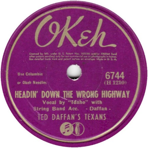 Headin’ Down the Wrong Highway / Shadow on My Heart