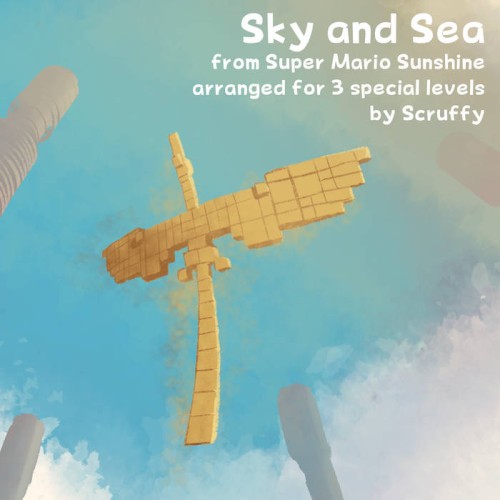 Sky and Sea (Super Mario Sunshine) - arranged for 3 different levels