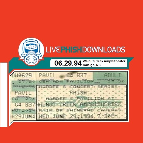 1994-06-29: Walnut Creek Amphitheater, Raleigh, NC, USA