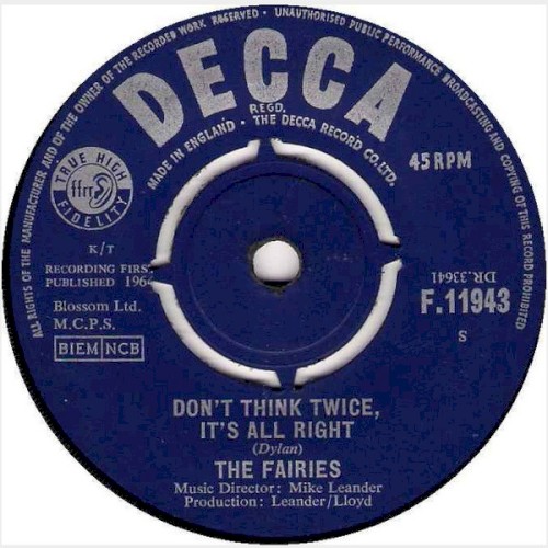 Don't Think Twice, It's All Right