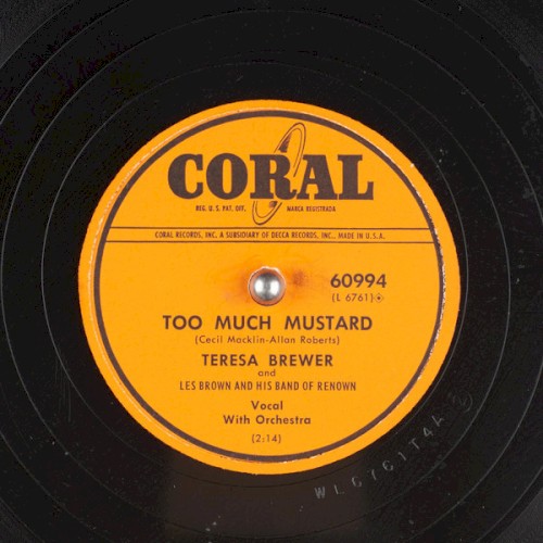Too Much Mustard / Into Each Life Some Rain Must Fall