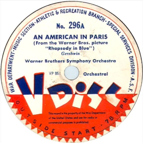 An American in Paris / Dark Eyes