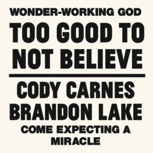 Too Good to Not Believe