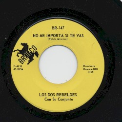 No me importa si te vas / Jesús Cadena