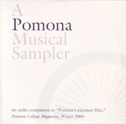 A Pomona Musical Sampler