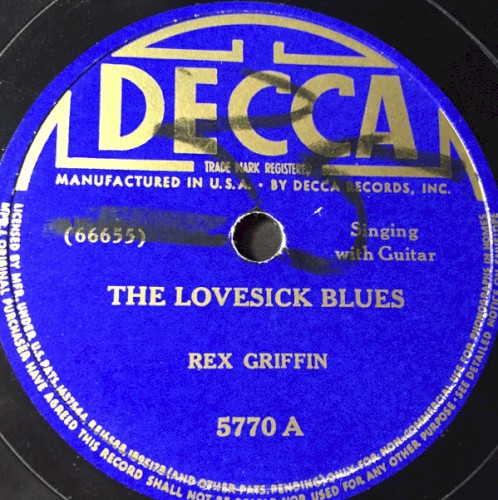 The Lovesick Blues / My Hill Billy Baby