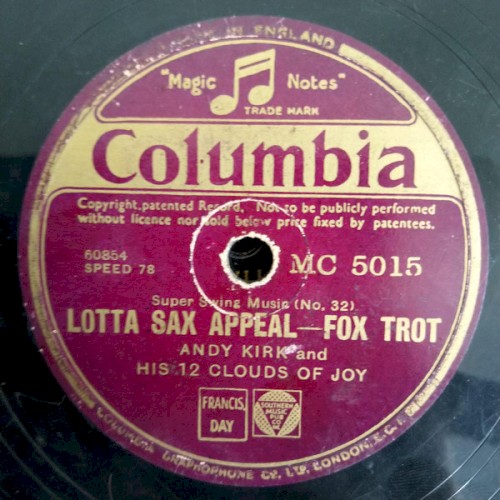 Moten Swing / Lotta Sax Appeal