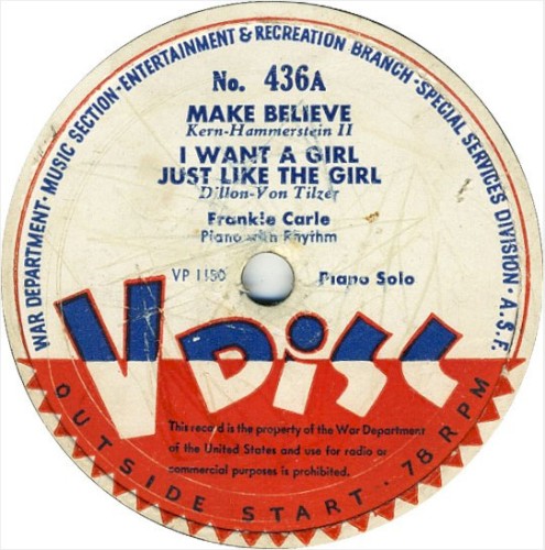 Make Believe / I Want a Girl Just Like the Girl / It’s Dawn Again / Wooden Shoes