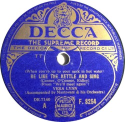 (When You’re Up to Your Neck in Hot Water) Be Like the Kettle and Sing / After the Rain