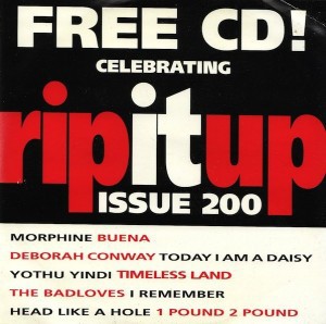 Free CD! Celebrating Rip It Up Issue 200