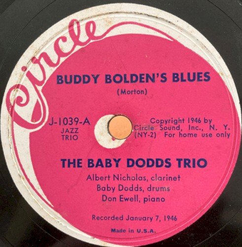 Buddy Bolden's Blues / Drum Improvisation No. 2
