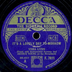 It's a Lovely Day To-Morrow / Safe in My Heart