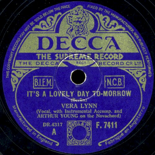 It's a Lovely Day To-Morrow / Safe in My Heart