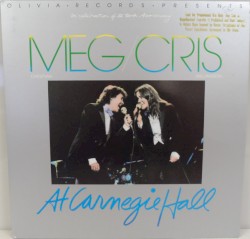 Meg Christian / Cris Williamson At Carnegie Hall