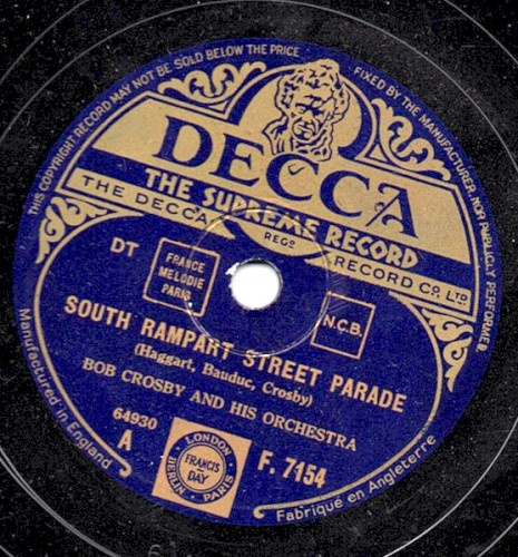 South Rampart Street Parade / Song of the Wanderer