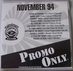 Promo Only: Mainstream Club, November 1994
