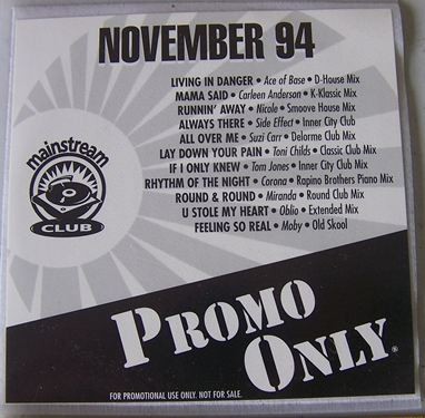 Promo Only: Mainstream Club, November 1994