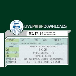 1991-05-17: Campus Club, Providence, RI, USA