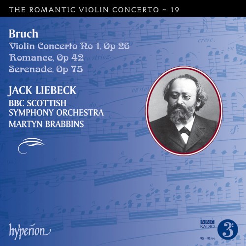 The Romantic Violin Concerto, Volume 19: Violin Concerto no. 1, op. 26 / Romance, op. 42 / Serenade, op. 73