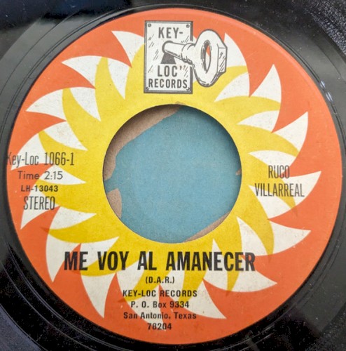 Me voy al amanecer / Yo te quiero así