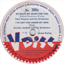 So Beats My Heart for You / I’ve Got You Under My Skin / Robin Hood