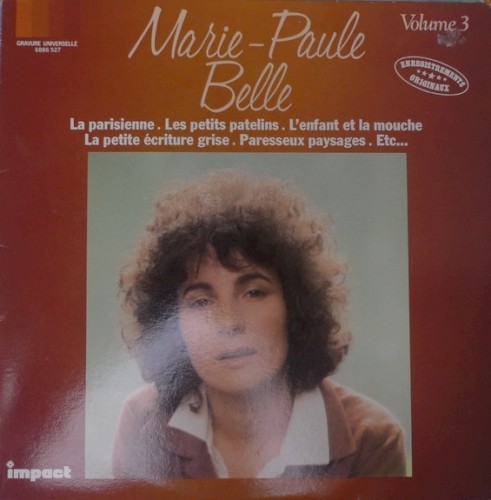 Marie‐Paule Belle, volume 3