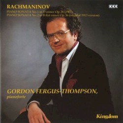 Piano Sonata no. 1 in D minor, op. 28 / Piano Sonata no. 2 in B-flat minor, op. 36 (original 1913 version)