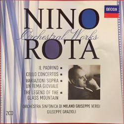 Orchestral Works: Il Padrino / Cello Concertos / Variazioni Sopra Un Tema Gioviale / The Legend Of The Glass Mountain