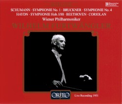 Schumann: Symphonie No. 1 / Bruckner: Symphonie No. 4 / Haydn: Symphonie Hob. I/88 / Beethoven: Coriolan
