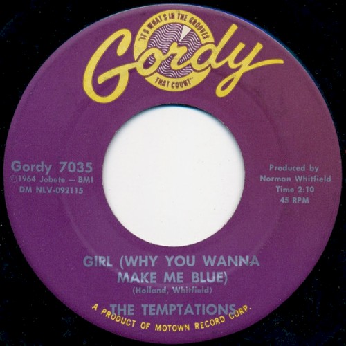 Girl (Why You Wanna Make Me Blue) / Baby, Baby I Need You