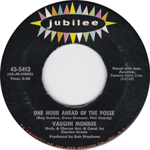 One Hour Ahead Of The Posse / Bye Bye Blackbird