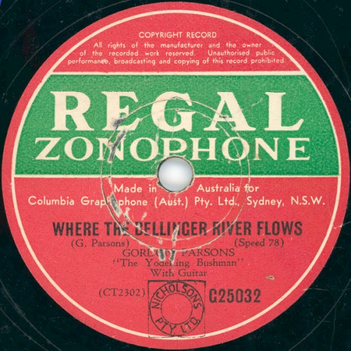 Where the Bellinger River Flows / The Passing of Cobber Jack