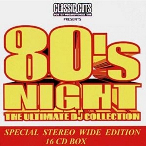Classic Cuts Presents: 80’s Night: The Ultimate DJ Collection: Special Stereo Wide Edition 16 CD Box