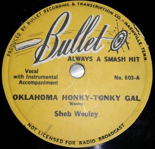 Oklahoma Honky‐Tonky Gal / I Can’t Live On Without You