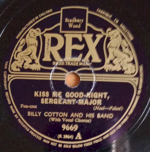 Kiss Me Goodnight, Sergeant-Major / Oh! Ain't It Grand to Be in the Navy