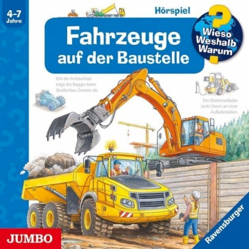 Fahrzeuge auf der Baustelle